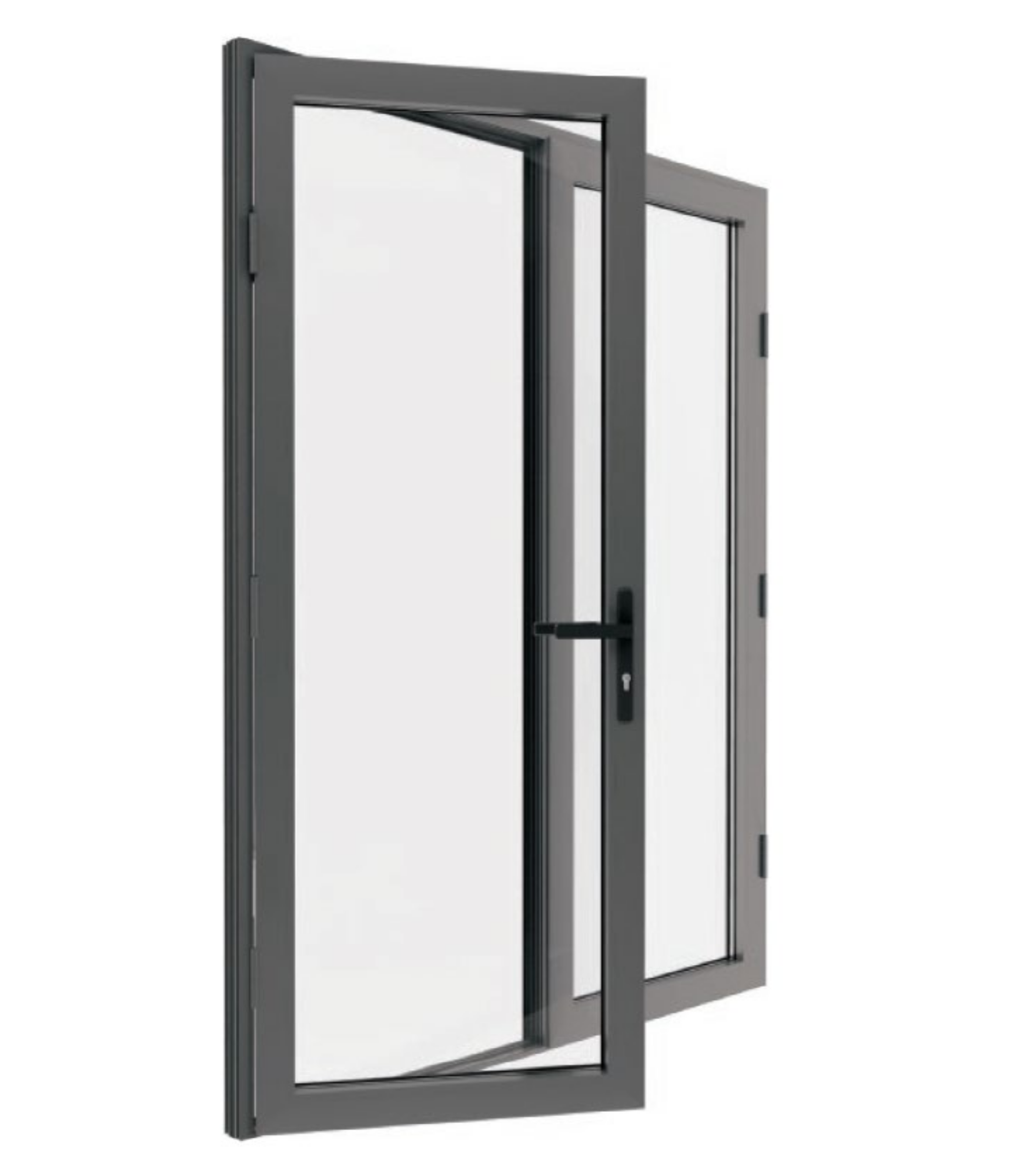 VLX 100 Double Swing / French Door in Riverside, CA | Meridian Windows and Doors Riverside - detail 2