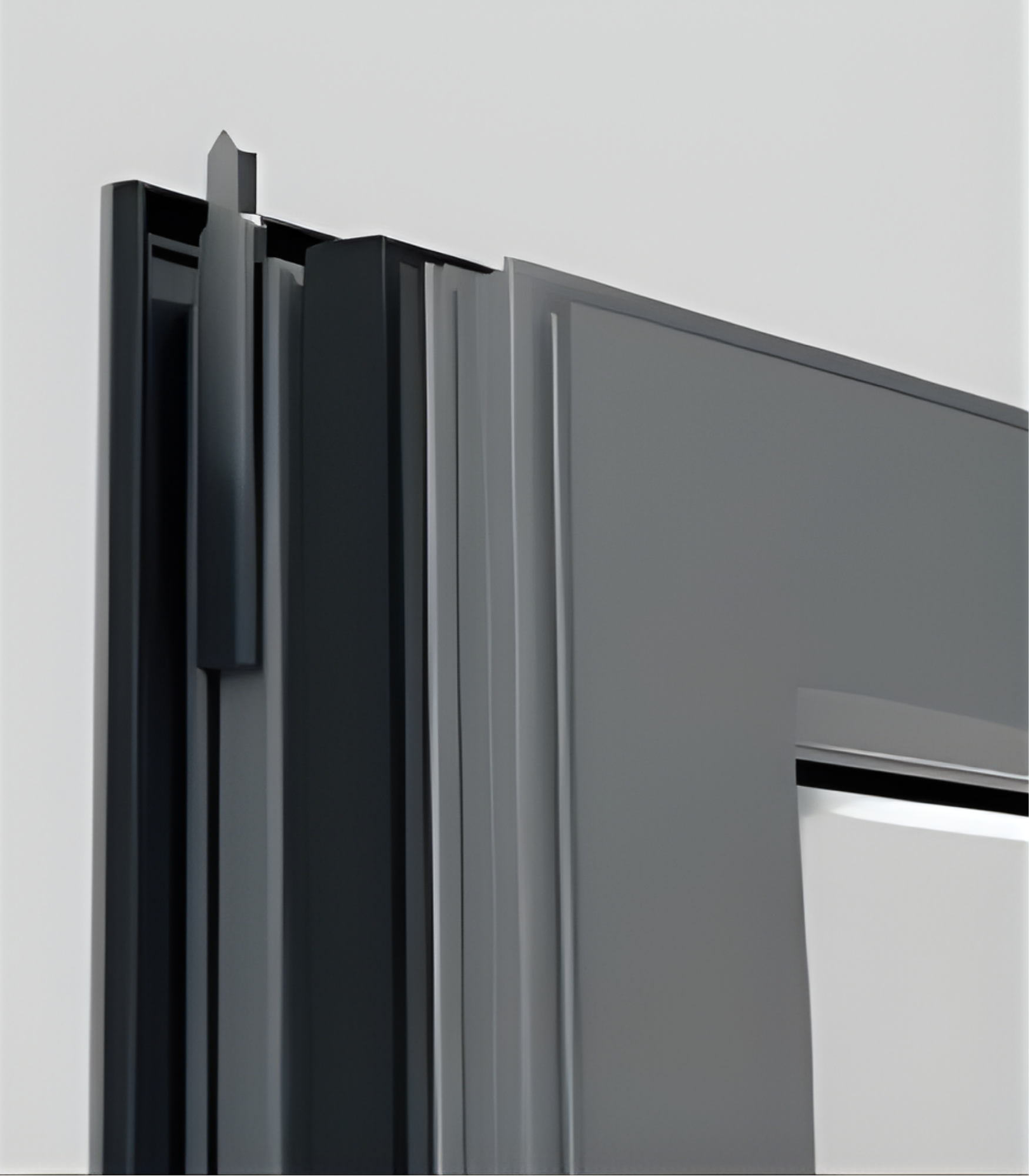 VLX 100 Double Swing / French Door in Riverside, CA | Meridian Windows and Doors Riverside - detail 4