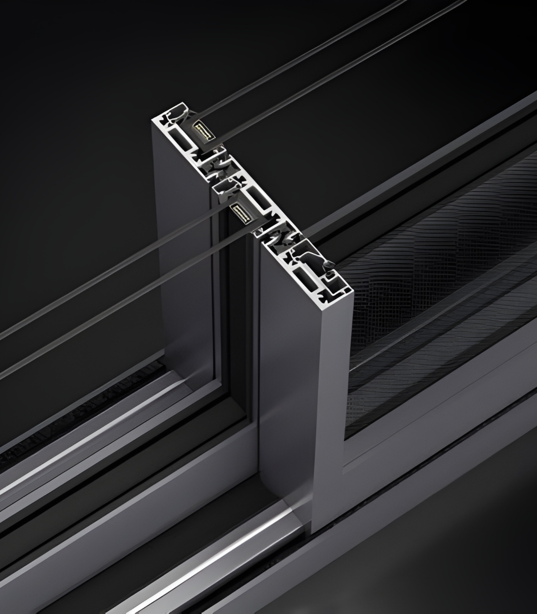 VLX 150 Heavy-Duty Sliding Door in Riverside, CA | Meridian Windows and Doors Riverside - detail 4