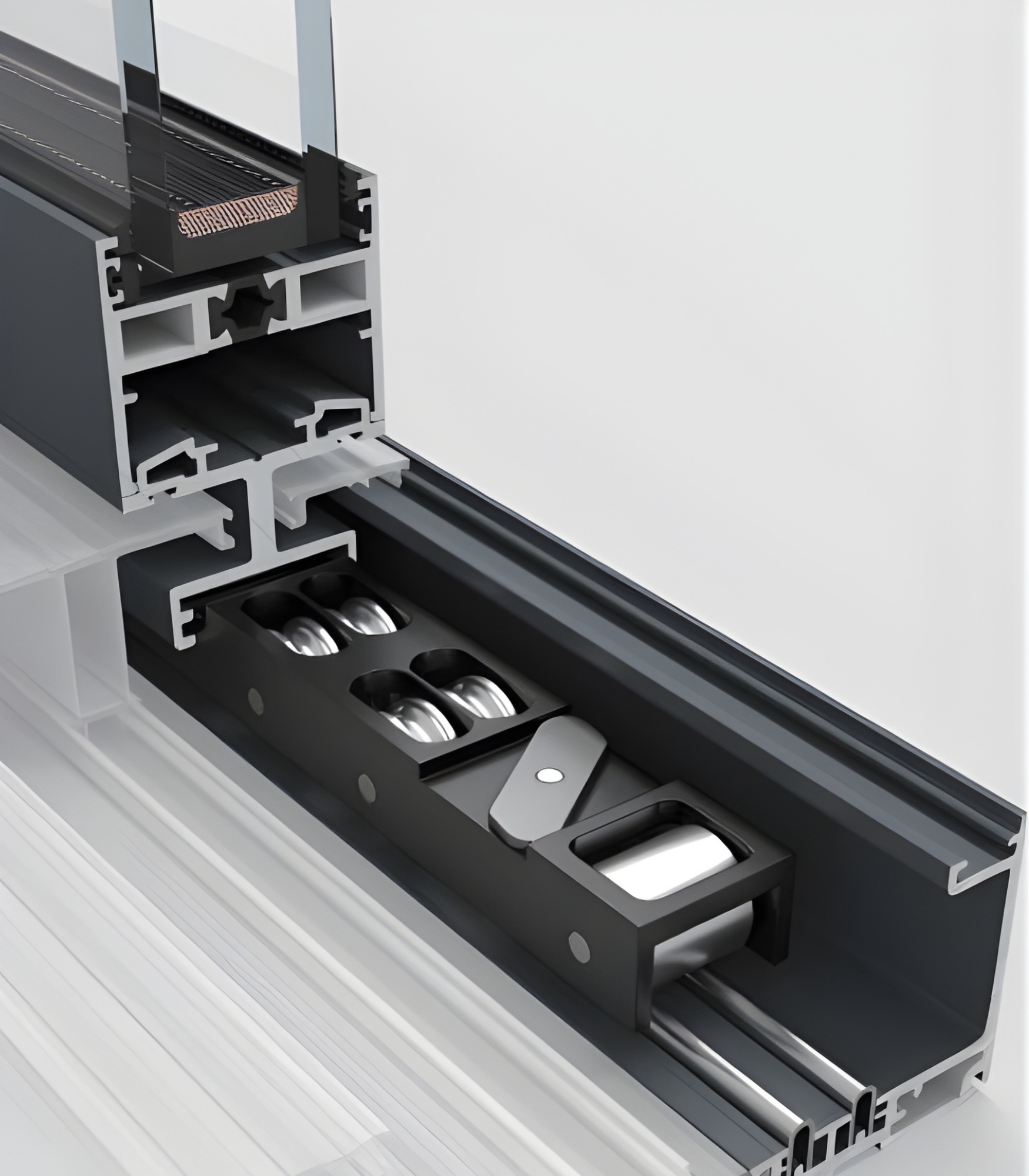 VLX 138 Panoramic Sliding Door in Riverside, CA | Meridian Windows and Doors Riverside - detail 7