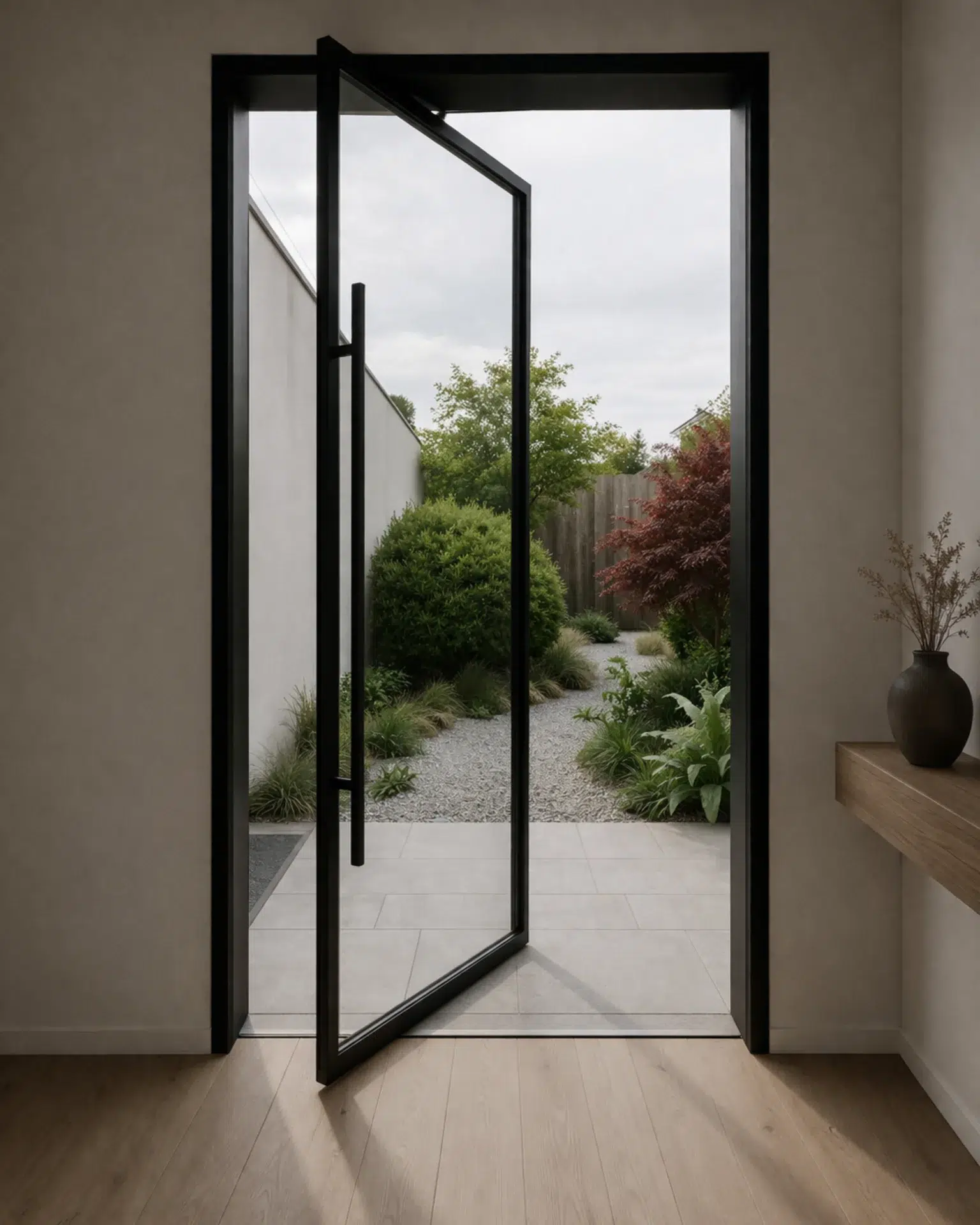 VLX 100 Pivot Door in Riverside, CA | Meridian Windows and Doors Riverside - detail 1