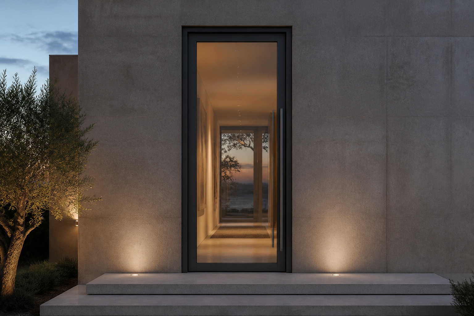 VLX 100 Pivot Door in Riverside, CA | Meridian Windows and Doors Riverside - detail 2