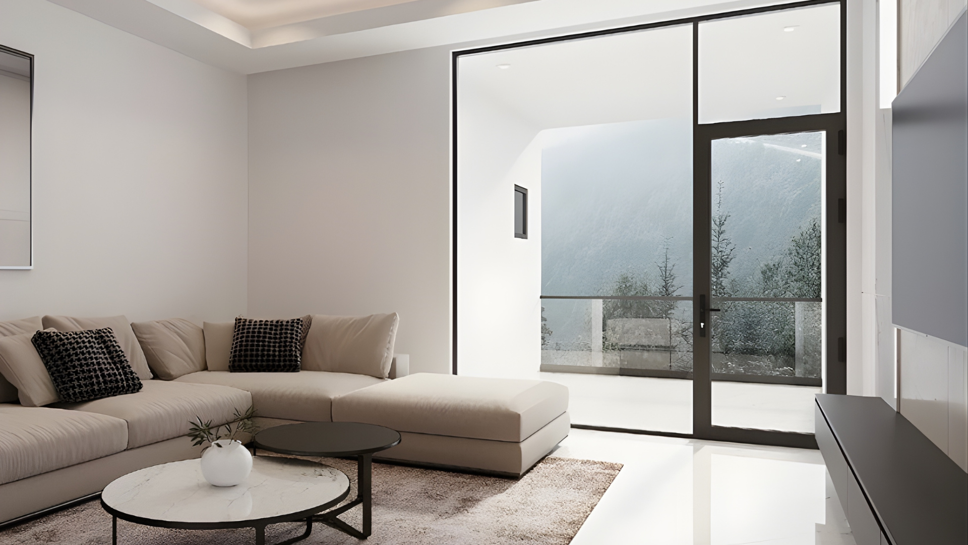 VLX 100 Swing / Entry Door in Riverside, CA | Meridian Windows and Doors Riverside - detail 1