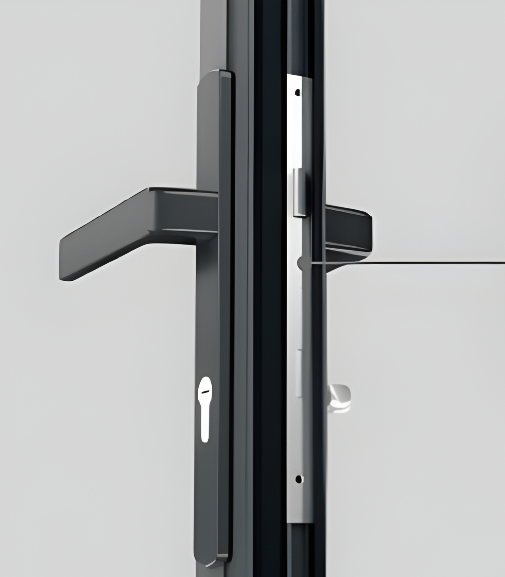 VLX 100 Swing / Entry Door in Riverside, CA | Meridian Windows and Doors Riverside - detail 5