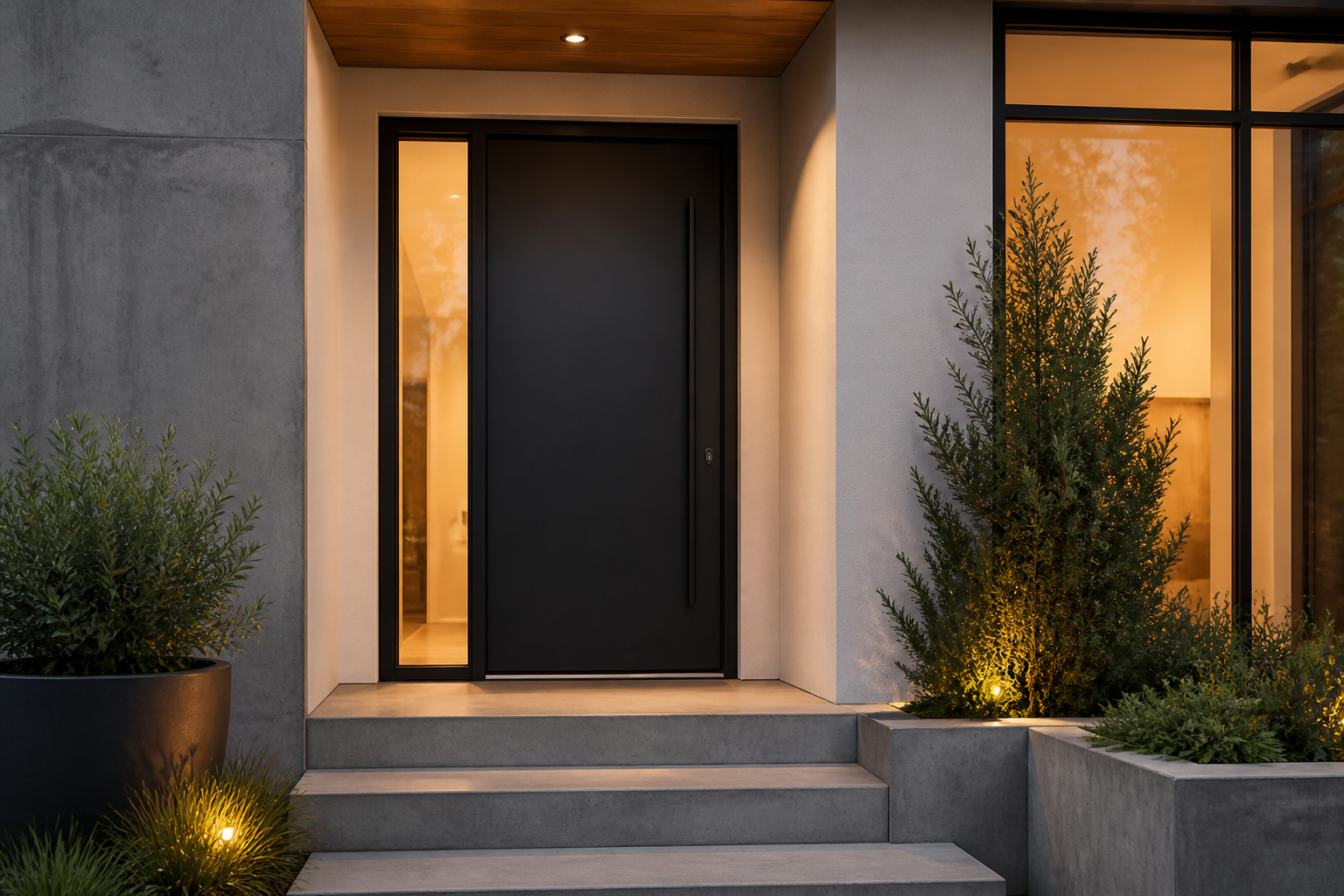 VLX 100 Swing / Entry Door in Riverside, CA | Meridian Windows and Doors Riverside - detail 6